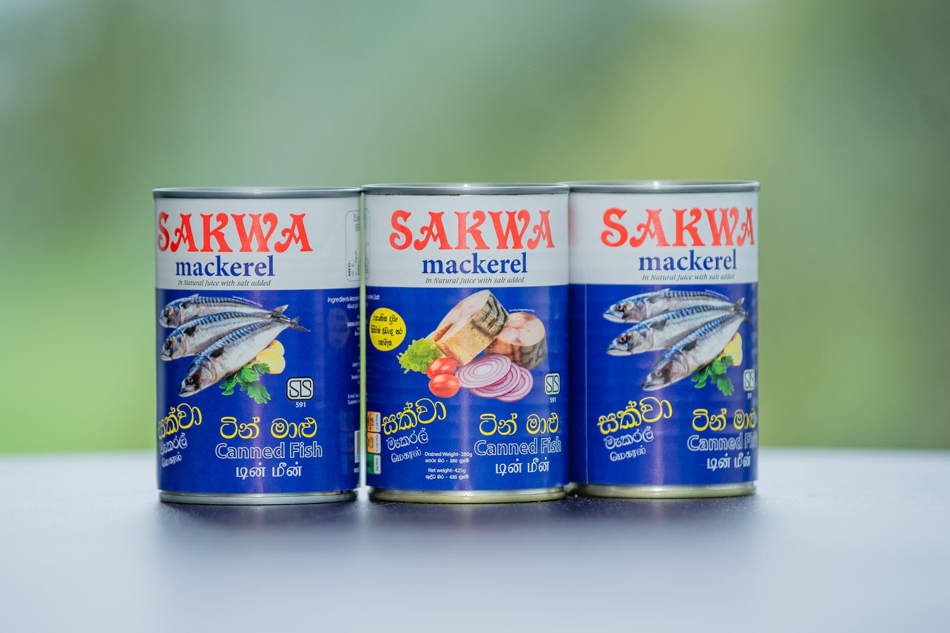 Mackerel raw fish